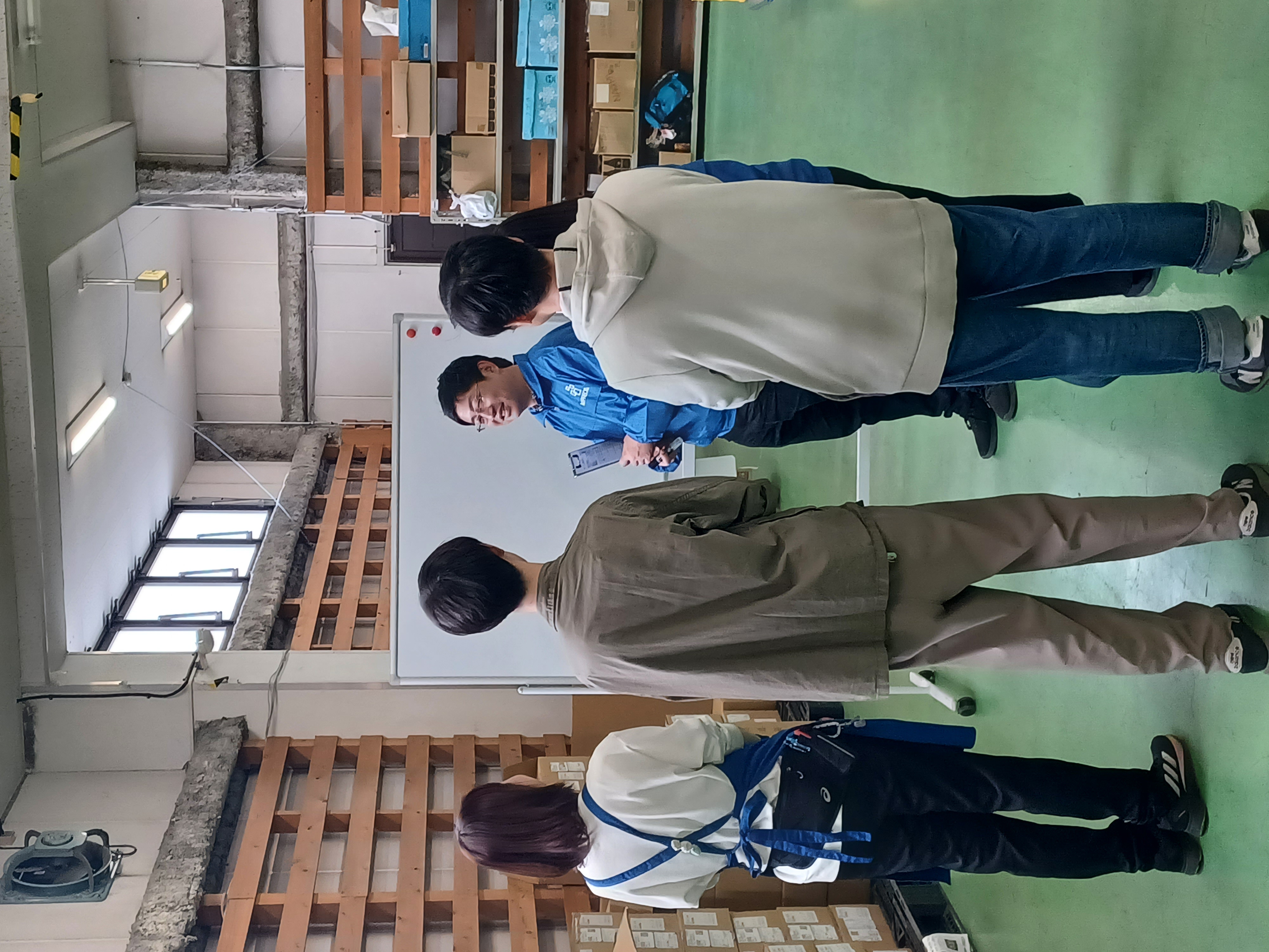 生産部の様子