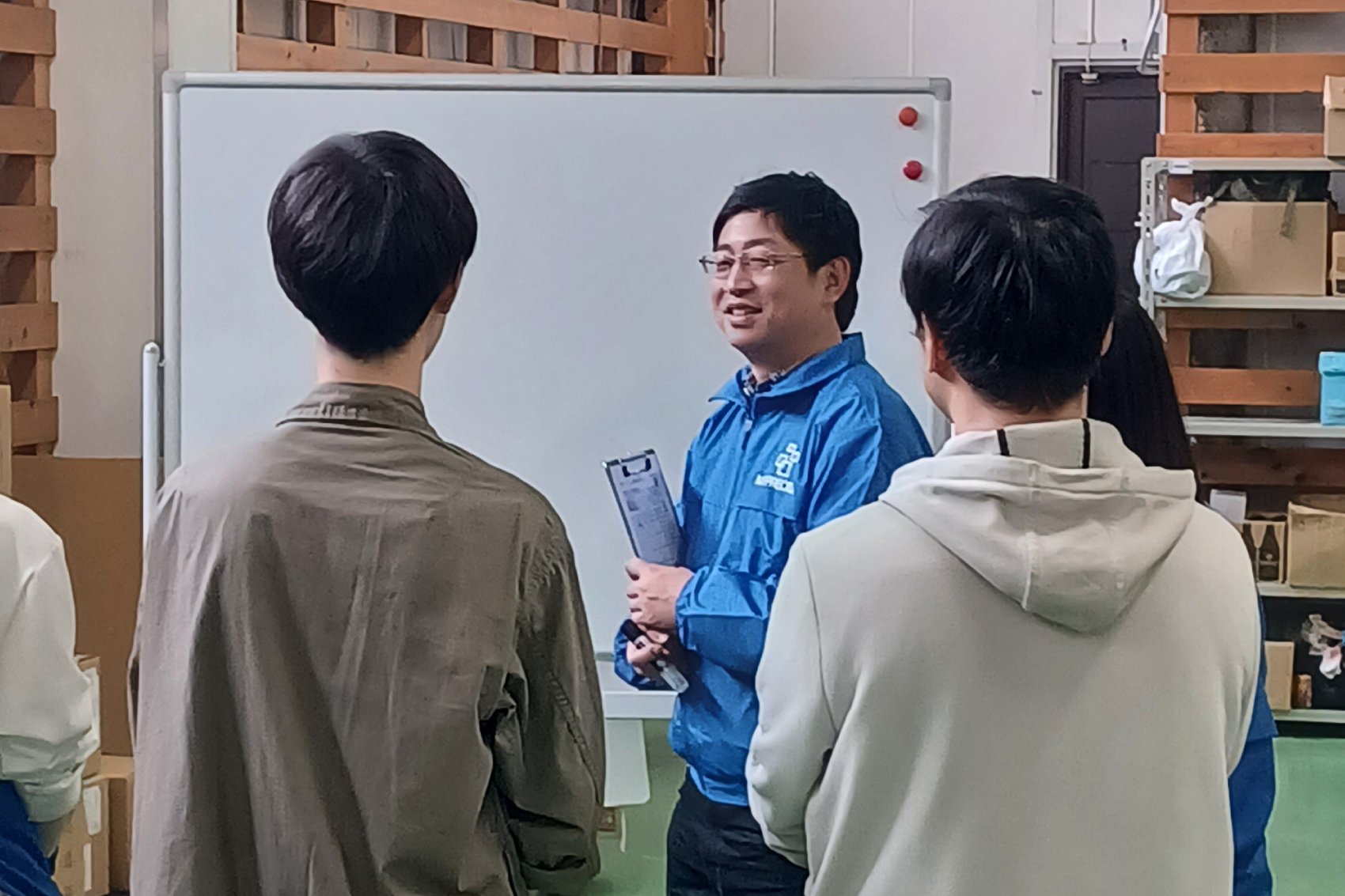 生産部 Y.I 業務中の様子