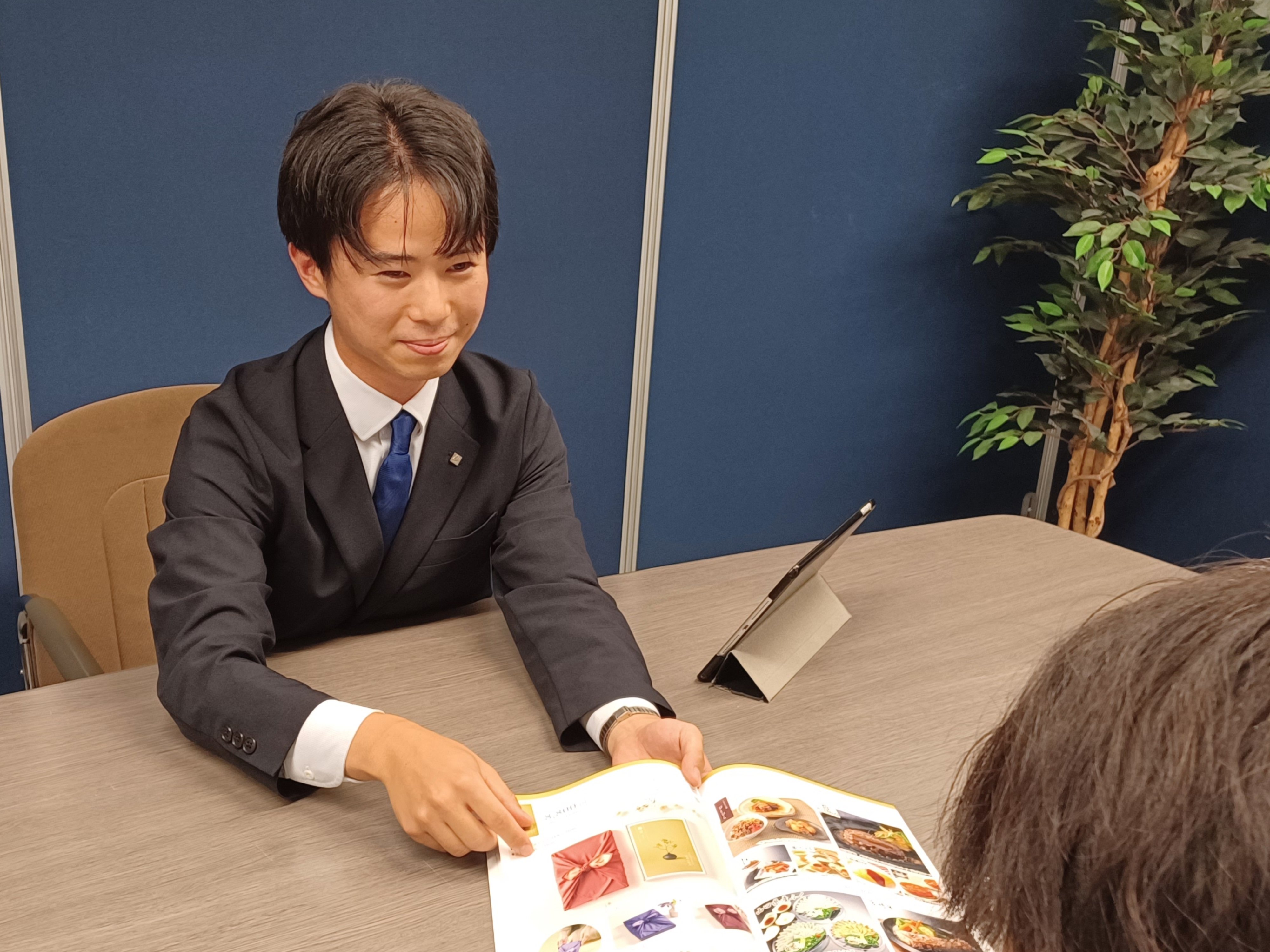 東日本営業部 M.O 業務中の様子